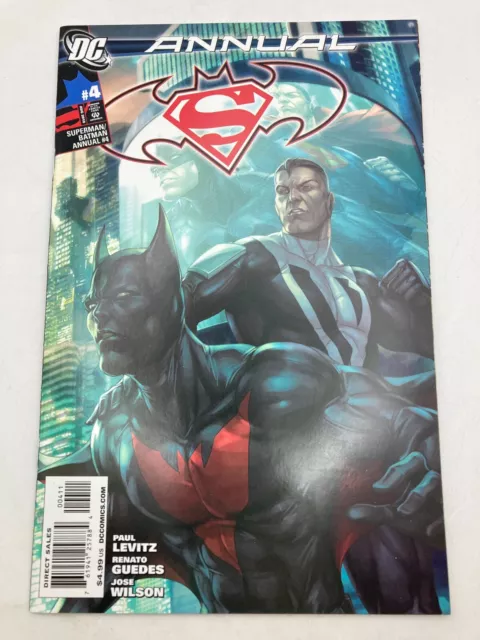 Superman Batman Annual # 4 Dc Comics 2010 1St Print