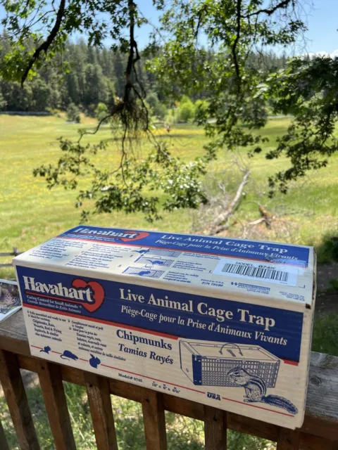 VTG Havahart Medium Live Game Animal Trap 1 Door Chipmunk & Squirrel Trap Cage