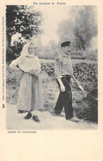 CPA Ancienne - Agriculture Les Paysans De France, La Garde Du Troupeau - Calvados 14