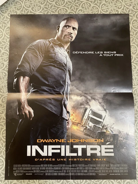 AFFICHE DE FILMS 54X40 Infiltré Dwayne Johnson EUR 8,00 - PicClick FR