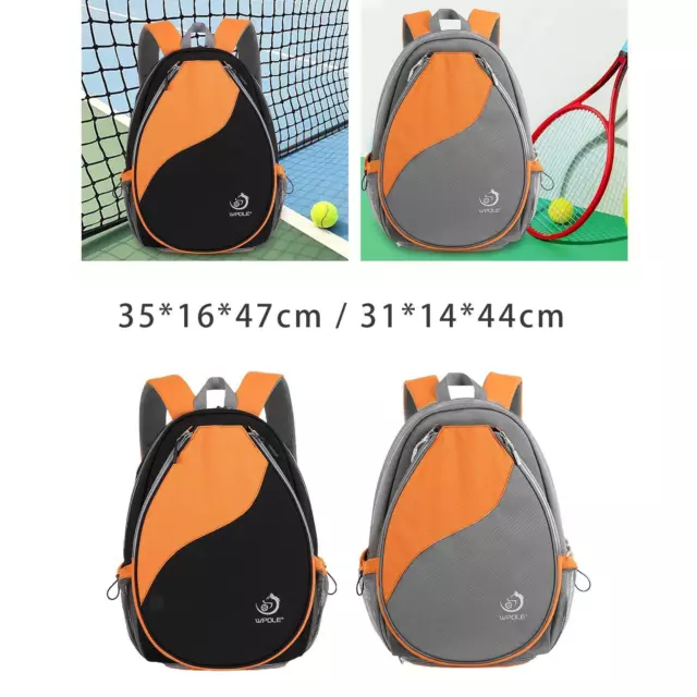 Sac à dos de tennis sac à dos sac de tennis pour raquettes de pickleball