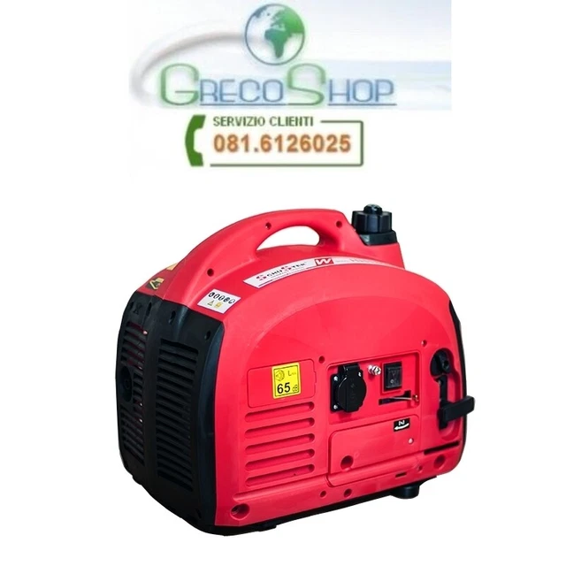 EBERTH 7500 Watt Generatore di corrente Inverter, Gruppo elettrogeno
