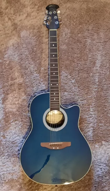 OVATION APPLAUSE ELECTRO Acoustic Guitar AE28 62.00 PicClick UK