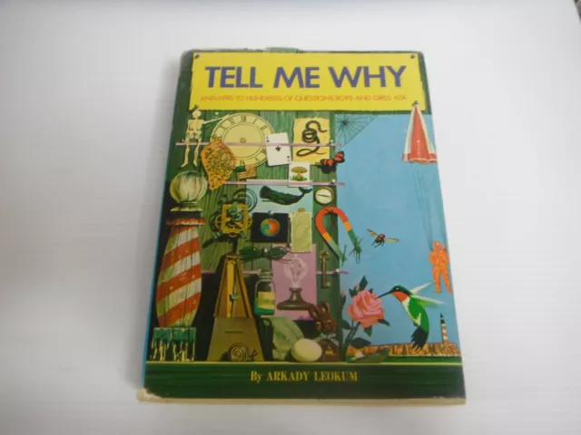 Tell Me Why and Lots more Guide HC by Arkady Leokum x2 Vintage 1982 1980 2