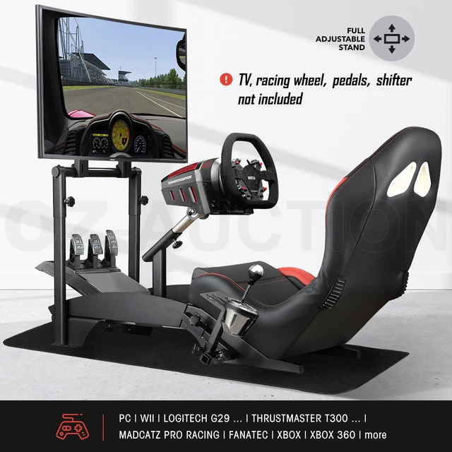 VEVOR RACING SIMULATOR Cockpit Gaming Chair Logitech G27/G29/G920