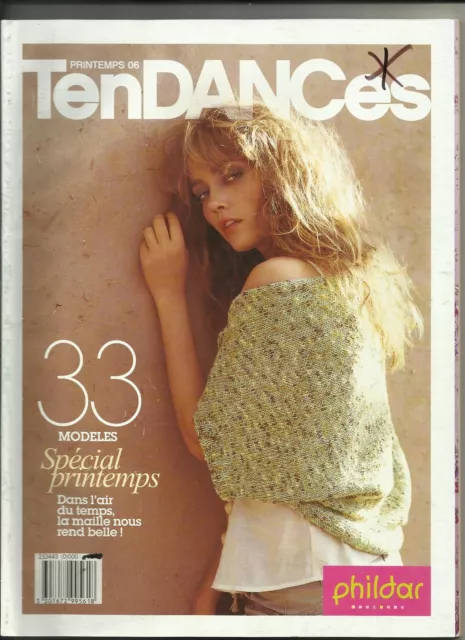 Livre Catalogue Tricot Crochet Phildar Femme T 34/52  N° 443
