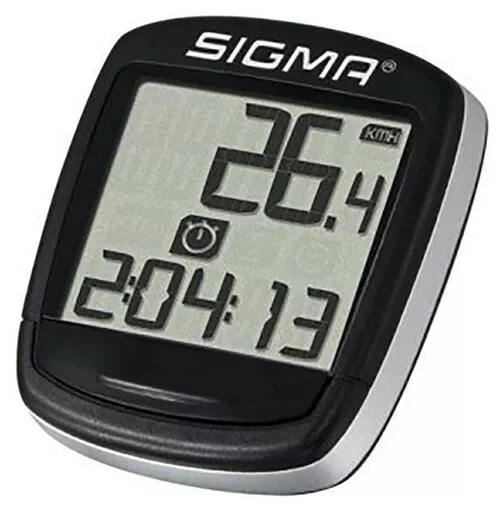 Sigma Fahrradcomputer BC 500 5 Funktionen schwarz-silber baseline