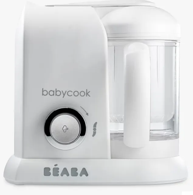Beaba Babycook Solo Food Processor, White/Silver(Used)