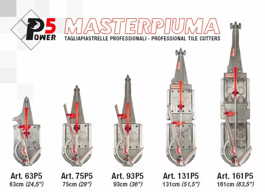 Nuove Tagliapiastrelle P5 Power 5 Montolit Serie Masterpiuma 5 Incisione Spinta 3