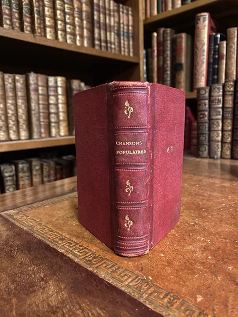Chansons Populaires De L'ALSACE Par Weckerlin – Livre Ancien 1883, époque XIXème
