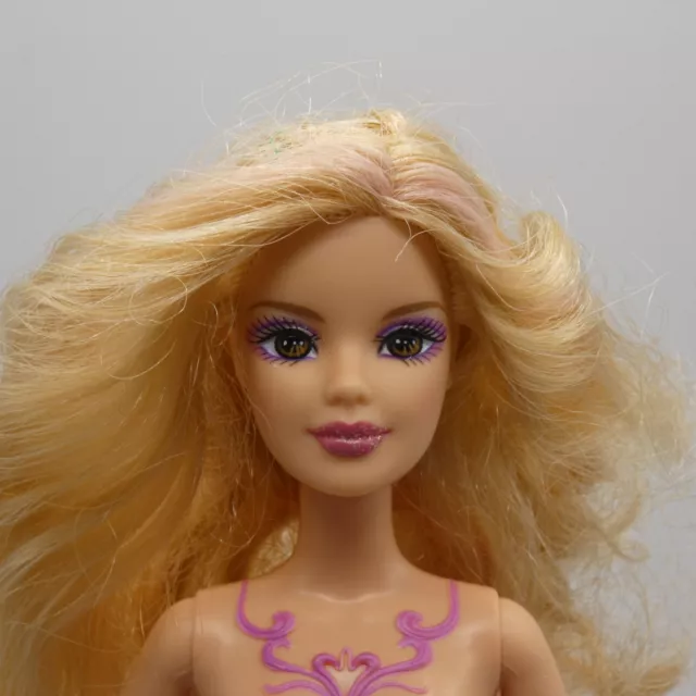 Barbie Mariposa And The Fairy Princess Doll Magic Wings Nude 2008 L8585 Mattel