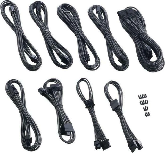 CableMod PRO ModMesh C-Series RMi & RMx Cable Kit - carbon, Kabel/Kabelset