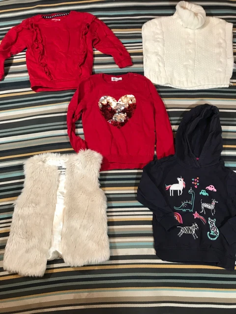 4-5 Years Girls Trousers Jumper Hoodie Bundle 🌈
