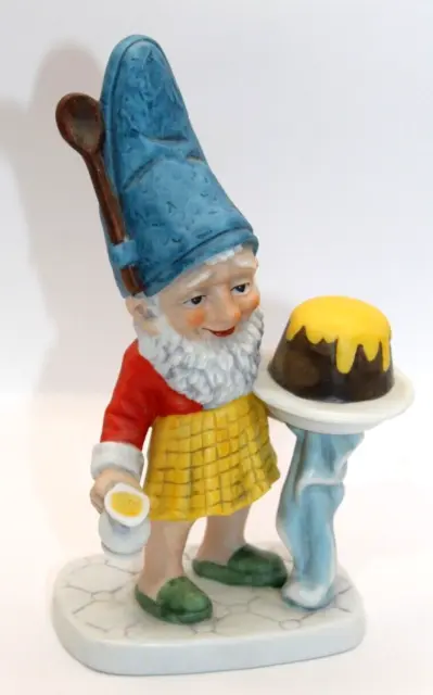 1993 Vintage Goebel Hummel " PLUM " Co-Boy Gnome Figurine