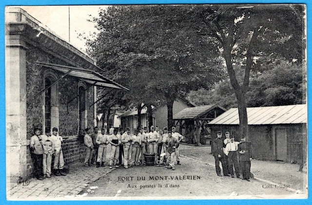 Cpa 92 Suresnes - Fort Du Mont Valerien, Aux Patates La D'dans