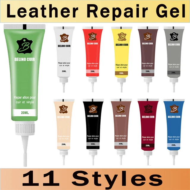 Reparación de cuero gel relleno crema restauración asiento de coche sofá rasguño %