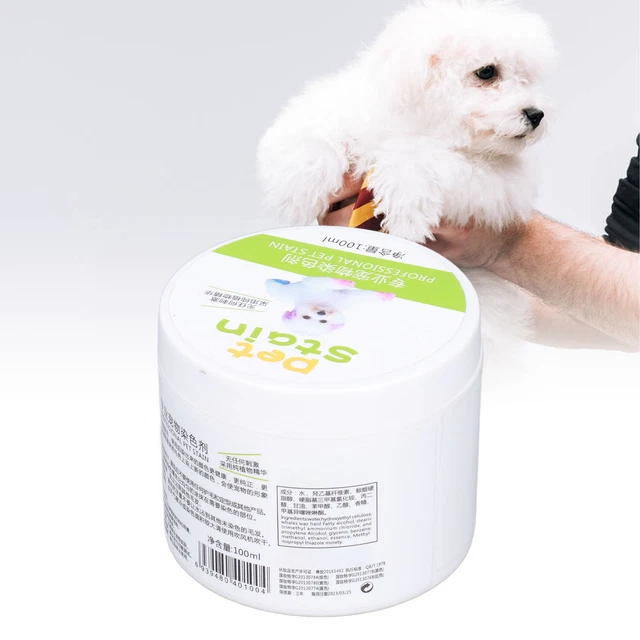 Dog Hair Coloring Agent Semi Permanent And Permanent Dye Pet Hair Dye For Pe Ecm