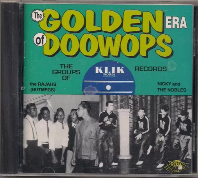 KLIK RECORDS Golden Era of DooWops SEALED Relic 7084 CD FREE SHIPPING