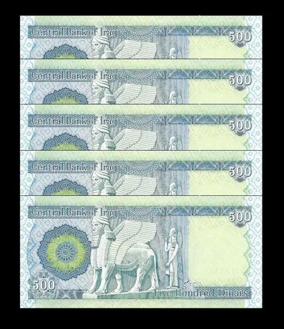 Iraqi Dinar 10,000 - 20 X 500 Dinar Notes  - Uncirculated Iraq Money 10000 Unc