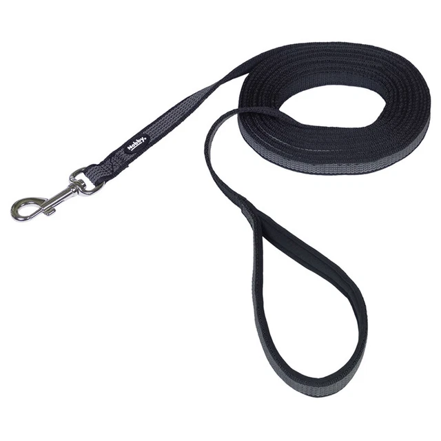 Nobby Hunde Schleppleine Anti-Slip schwarz, diverse Größen, NEU