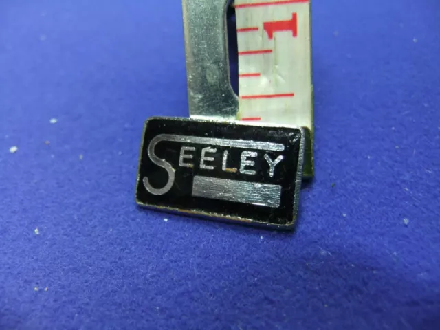badge motor cycle bike seeley advert advertising owner rider biker rocky horror