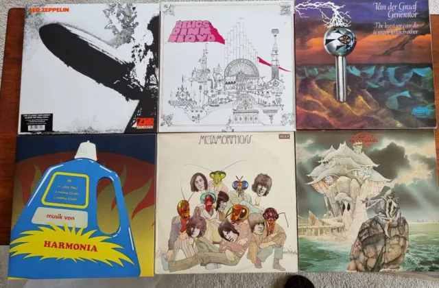 Job Lot x 17 LP's - Rock Prog Folk. Stones, Floyd, Zeppelin, VDGG, etc