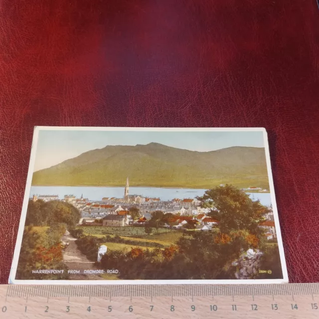 Vintage Postcard Warrenpoint from Dromore Road Valentine's Northern Ireland