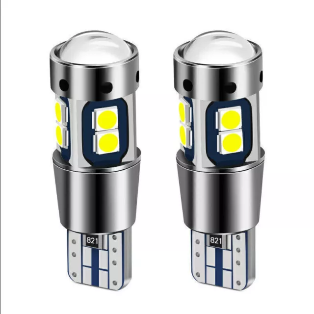 2X T10 W 5W 12V SMD LED Lampe CANBUS Standlicht Innenraum Glassockel Licht  G7W4