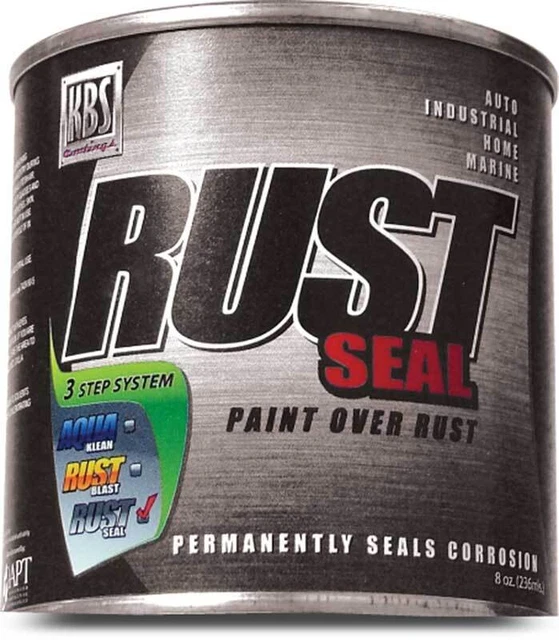 KBS RUSTSEAL; RUST Preventive Corrosion Barrier Coating; Oxide Red; 8 ...