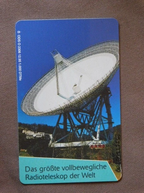 O 2306 12.95 MINT Ongebruikt Duitsland - Radioteleskop    opl 1000