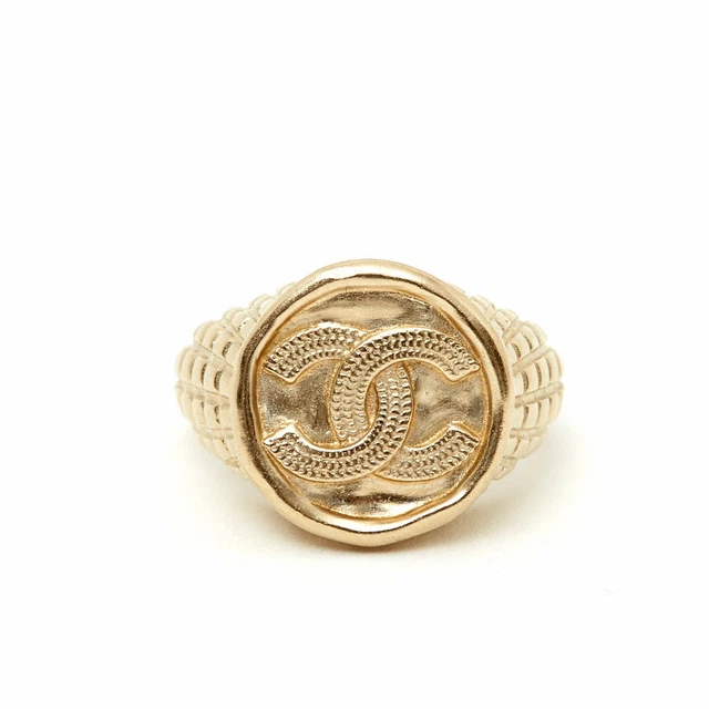 Bague clearance chanel cc
