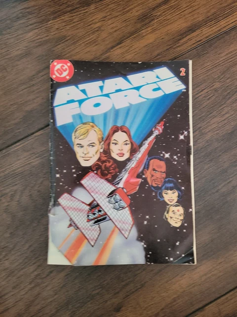 1982 Atari Force #2 DC Mini Comic Book