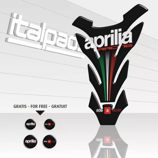 Paraserbatoio mod. "Detroit Top" Racing nero per APRILIA