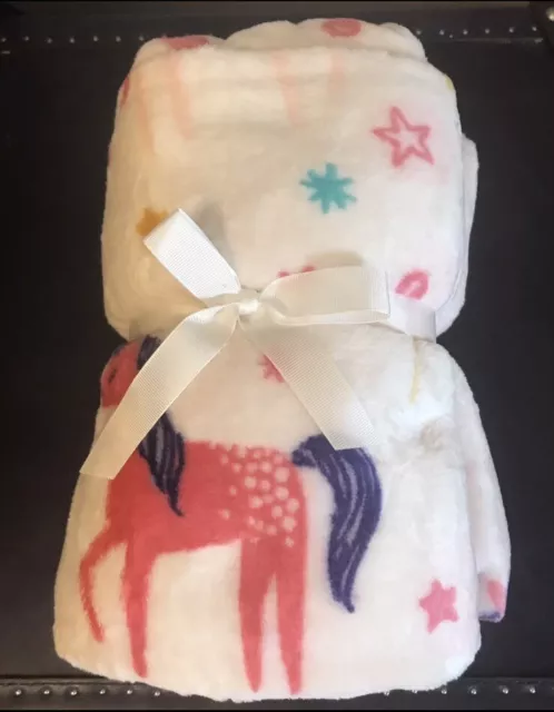 Unicorn fleece blanket asda hotsell