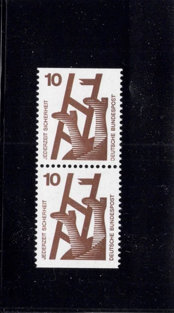 Bund, BRD 1974;  PAAR Unfallverhütung; Mi. Nr.: 695 C / 695 D; postfrisch