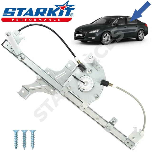 Mécanisme lève-vitre électrique arrière gauche sans moteur PEUGEOT 508 1 10-18