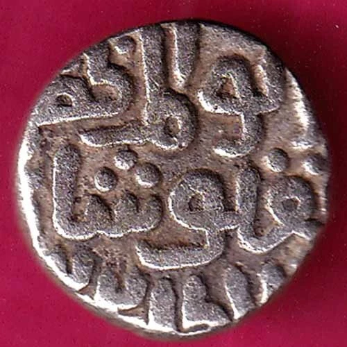 DELHI SULTAN 715-727 Ghiyath al-din Tughluq 4 Gani Scare COIN #YE10