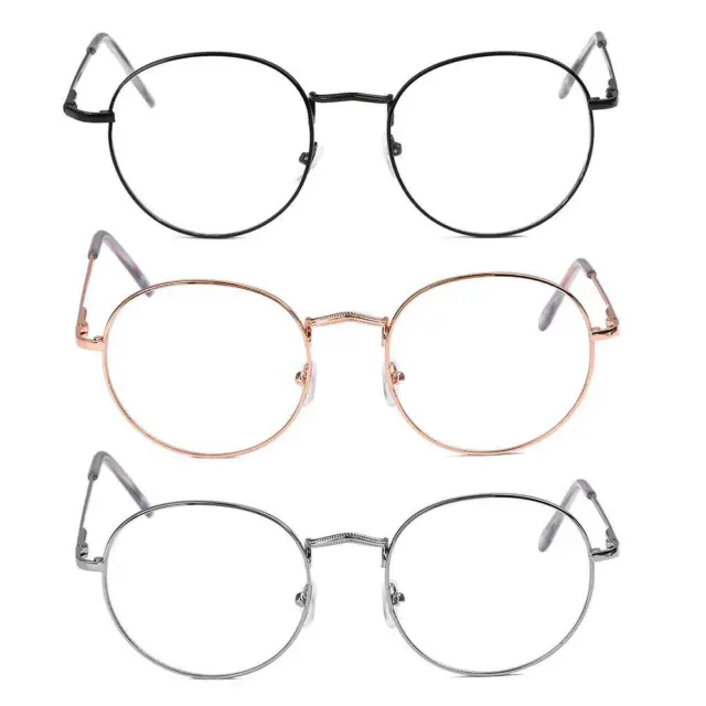 Metal Vision Care Optical Glasses Spectacles Round Glasses Eyeglasses Frame