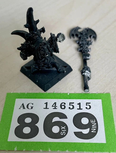 Figurine Warhammer Gloomspite Gitz Oddgit Shaman - Métal OOP - Age Of Sigmar