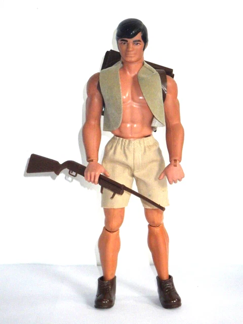 Tenue Big Jim vintage Karl May Mattel outfit - Scout Trappeur - Ref