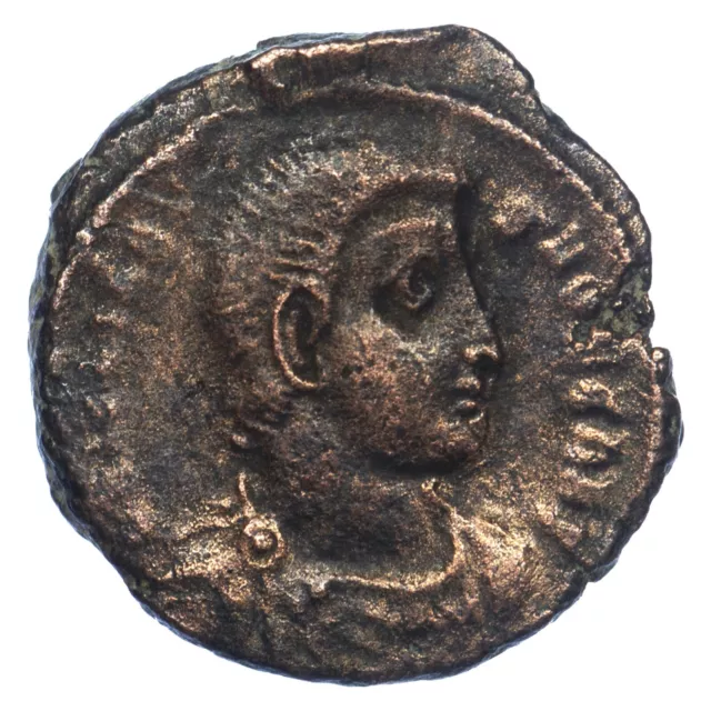 Coin Roman Constance Wales Maiorina Reduced 351-355 Antioch RIC.139 Copper