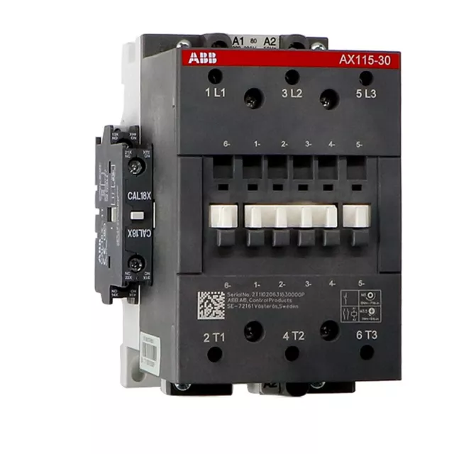 ABB AX80-30-11 80A AC Block Contactors New✦KD