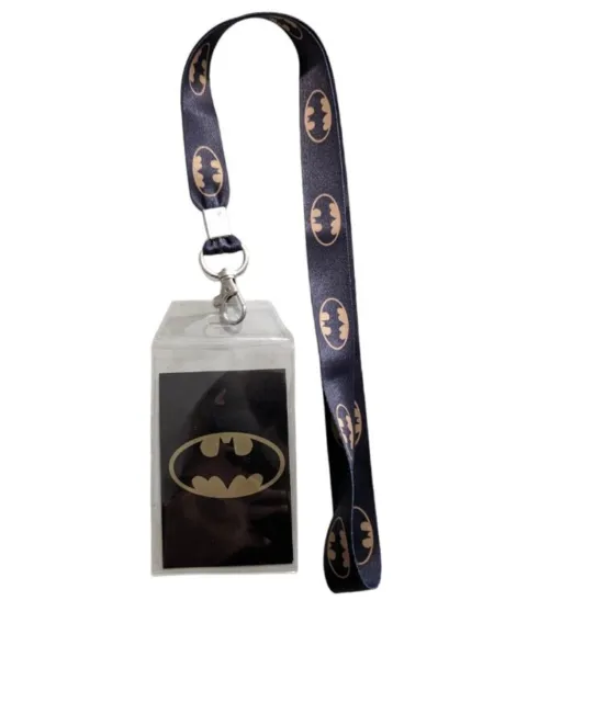 DC Comics Batman Lanyard ID Badge Holder
