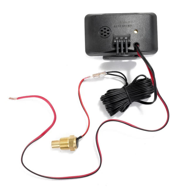 9V-36V Car 2in1 LCD Water  Meter Voltmeter Temp&Voltage Gauge R5F2