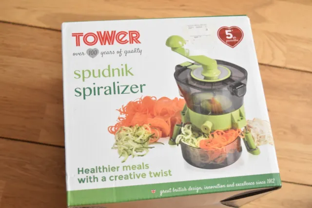 Torre Spiralizador - Nueva Máquina de Cortar Vegetales en Caja