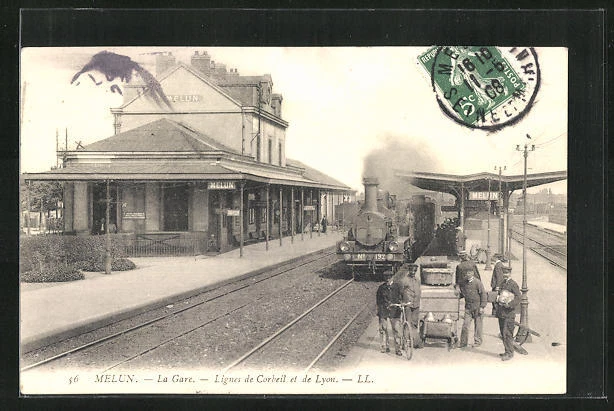 CPA 77 - Melun - Avenue de Fontainebleau
