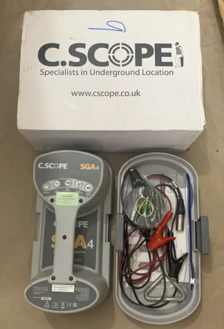 C-Scope SGA4 Standard Genny 33+131kHz - Reconditioned,Cable Avoidance Tool,UK