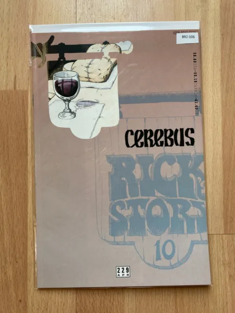 Cerebus 10 Ricks Story 229 - High Grade Comic Book - B92-106