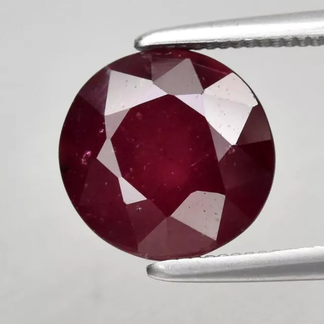 ★★   RARE !! RHODOLITE POURPRE ROUGE D'AFRIQUE : 3,05 CARATS ★★ P383.129t