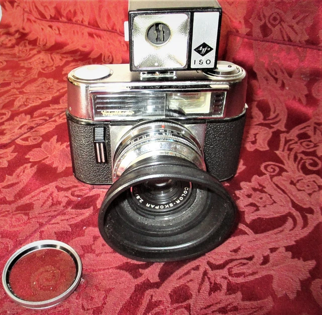 Cámara Voigtländer Vitomatic 1 Fotocámara Con Flash / Filtro Uv / Parasol